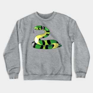 Aromantic Snake Crewneck Sweatshirt